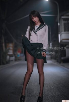 [インターネットコレクション]福祉少女 Xuan Xiao の「JK Corridor」VIP 限定[91P]