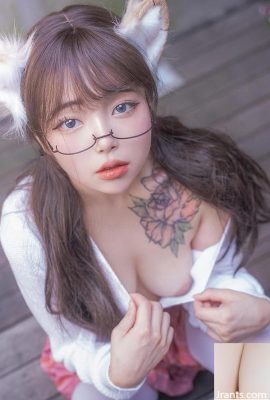 キツネ耳とツインテールの韓国美女Jelly(67P)