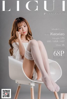 (LiGui Internet Beauty) 2017.09.20 モデルXiaoxiao細切り豚肉VS白シルクハイヒール美脚(69P)