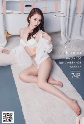 (LiGui Internet Beauty) 2017.09.18 モデル らんらん ホワイトシルクハイヒール美脚 (75P)