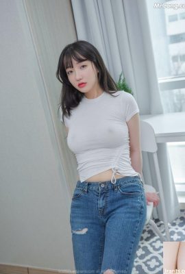 ぽっちゃり韓国美少女モデル、ソファで魅惑的な写真公開 – ソン・イェウン (31P)