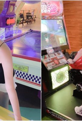 JKF ガール アンジェラ グオ グイグイ & キャシー ゴン インシュアン ビデオ ゲーム ルーム PK (15P)
