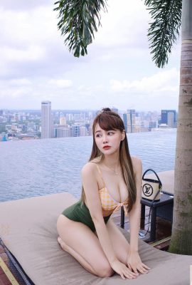 セクシーな女の子「Sun Huitong」は白くて柔らかい胸と熱い脚、そして非常に汚い姿をしています（10P）