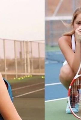 テニスの「エマ・ワトソン」は15歳になって成長中！ボールをプレーするときの妖精の信じられないほど長い足はテニス界にセンセーションを巻き起こしました〜マケンジー・レイン