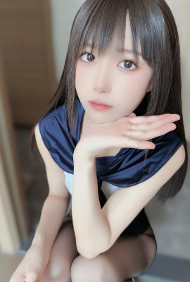 Coser@プリン ダーファ (プリン ダーファ) – ノーパン、黒ストッキング、甘い尻と美脚 (91P)