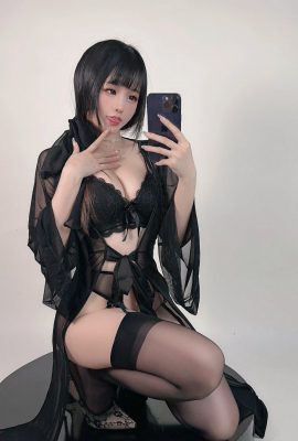 (オンラインコレクション)福祉少女 江巫女「Black Silk Transmission」VIP限定(24P)