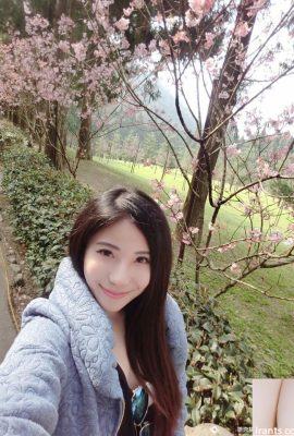 サンシャインアマチュア湯たんぽ〜徐偉未〜公園でのセクシーなローカット自撮り写真が激しいと褒められました（33P）