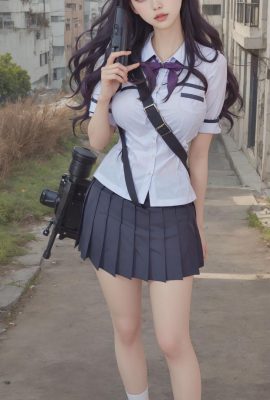 *PATREON* (仮想現実のアル) School Girls at War 2