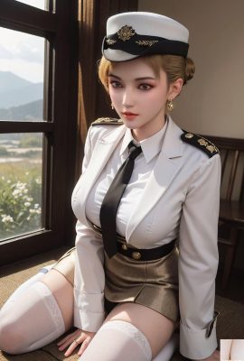 （AIが生成した）スーパー神学アカデミーの大衆兵士リアン・フェン2