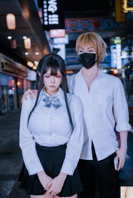 QiuとCorgi（Xia Xiaoqiu Qiuqiu） – 純粋なガールフレンド –  Fallen（56p）