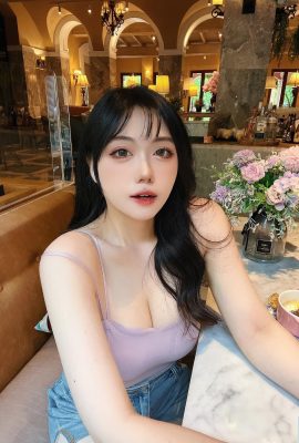 「Alice_wu」ビッグアイガールの甘い顔（21p）
