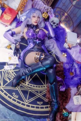 Byoru cosplay_black_swan _-_ honkai_star_rail（31p）