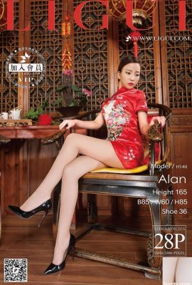 （Ligui Network Beauty）Issue 395 Alan Shredded High Heeled Legs（29p）
