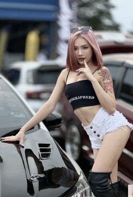 rog慢な車のモデル？ （Jing Queyiは訴訟がとても好きで、彼女の姿もとても良いです（13p）