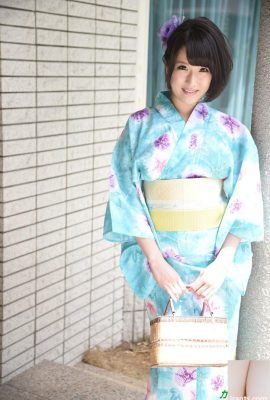 Yukata、大きな胸、宮殿に振る（30p）