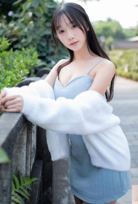 セクシーなウエストライン（10p）のある甘い胸肉の女の子「cai caier」丸い姿（10p）
