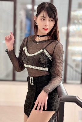 「Lu Xiaoqing」にはセクシーな腰があり、アイスクリームを食べるセクシーな目（10p）