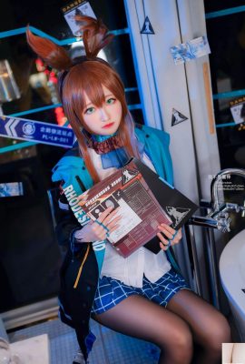 cos girl arty yati  – ブラックシルクバニーガール（22p）