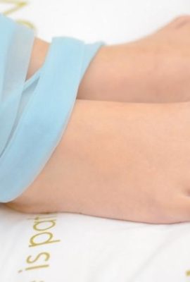 （legku写真）青いストッキングを備えた長年の女の子のno.008問題（33p）
