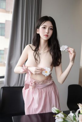 （インターネット上のコレクション）Xiurenの美しいモデルBai Xiaodieの「Pink Fairy Dress」Privately Shot（9​​6p）