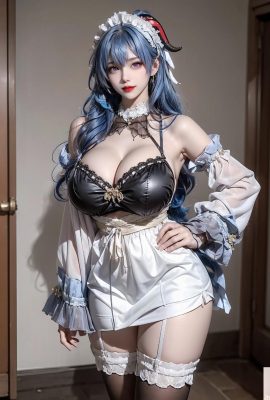 かんう（ガニューメイド衣装ゲンシン神）