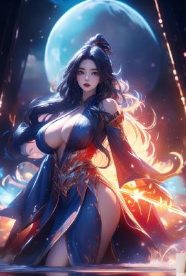 月明かりの女神