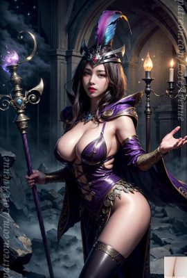 Rurina sorceress = cosplay（