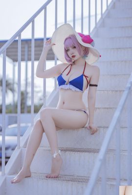 No.137 Azur Blue Route Tartu Swimsuit（27p）