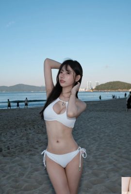 「Yixuan」の甘い笑顔はとても魅力的で、彼女の柔らかい白い体は目の保養です（10P）