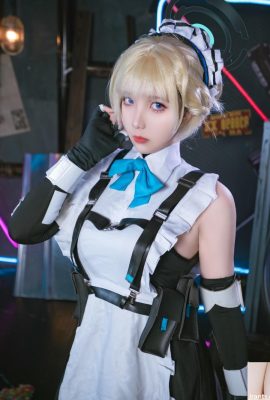 (オンラインコレクション) Xiaohe Tianjiu (シャオヘティアンジウ) コスプレ アスマ・トキ – ブルーアーカイブ (31P)