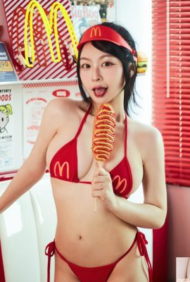 甘い生放送主「Bei?(z)」が色白で柔らかい体を披露、全身が激しい(10P)