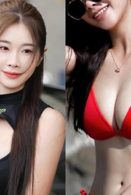 天母の街はとても熱いです！チアリーディングの女神ライ・ケが純白の衣装でみんなを驚かせた！ (11P)