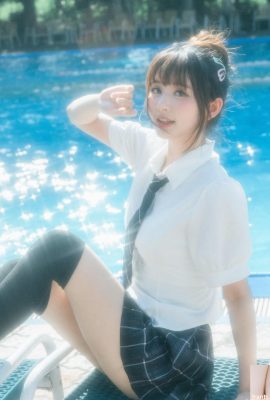 「フラワー」メロン種顔+魅力的な大きな瞳のコロナパウダー(10P)