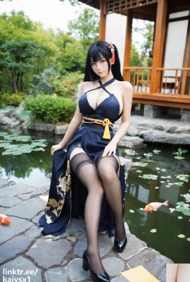 ★Pixiv★ (Kaiysx) セクシーな着物ビキニの女の子